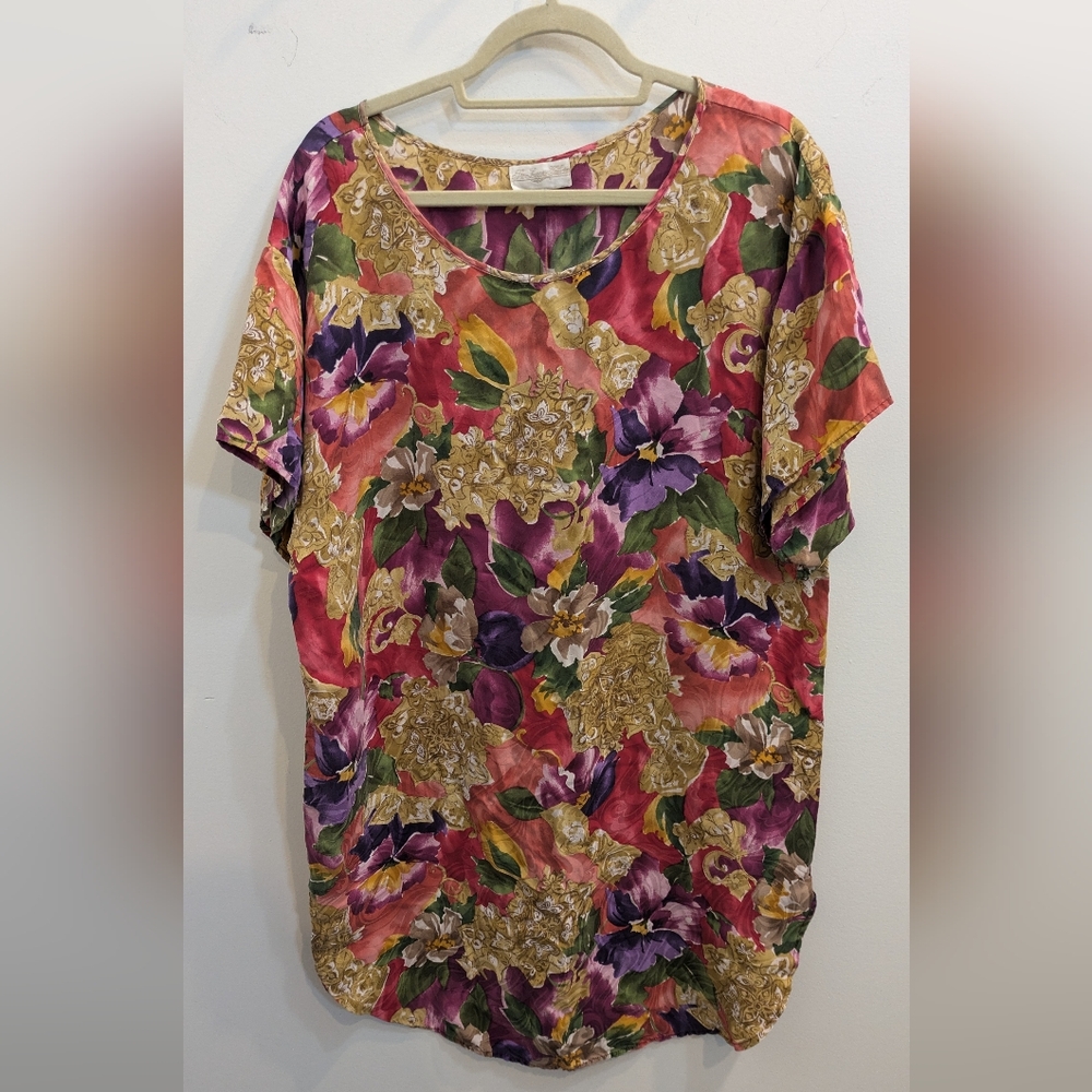 Vintage silk nightgown